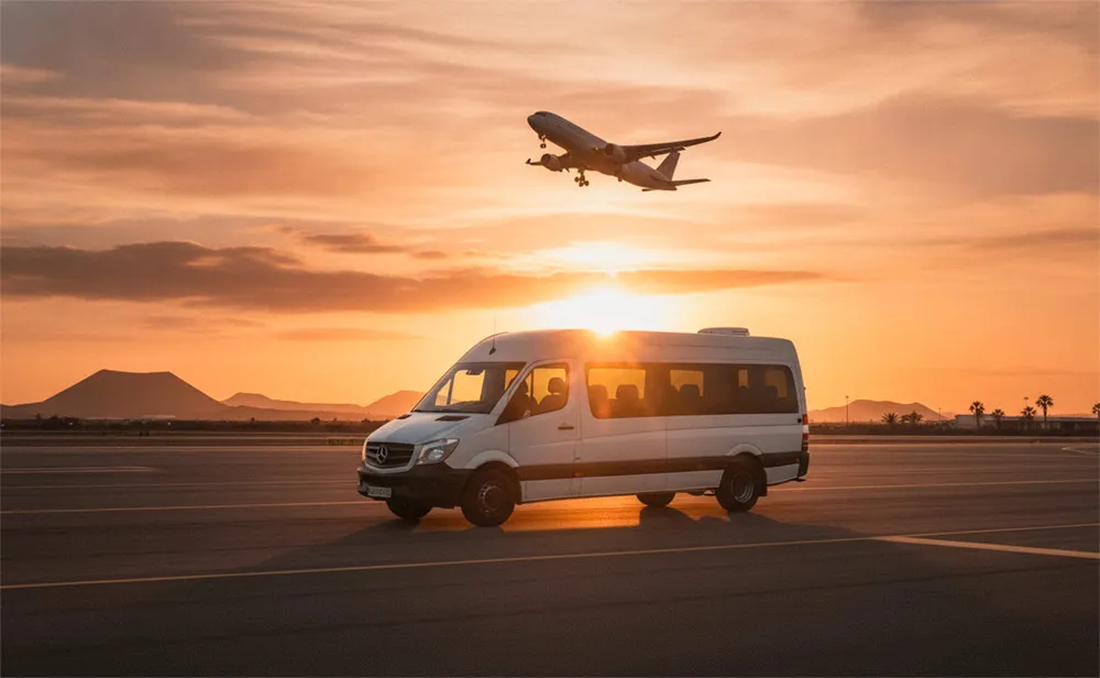 Shared airport transfer in Lanzarote, zone 4 to 7