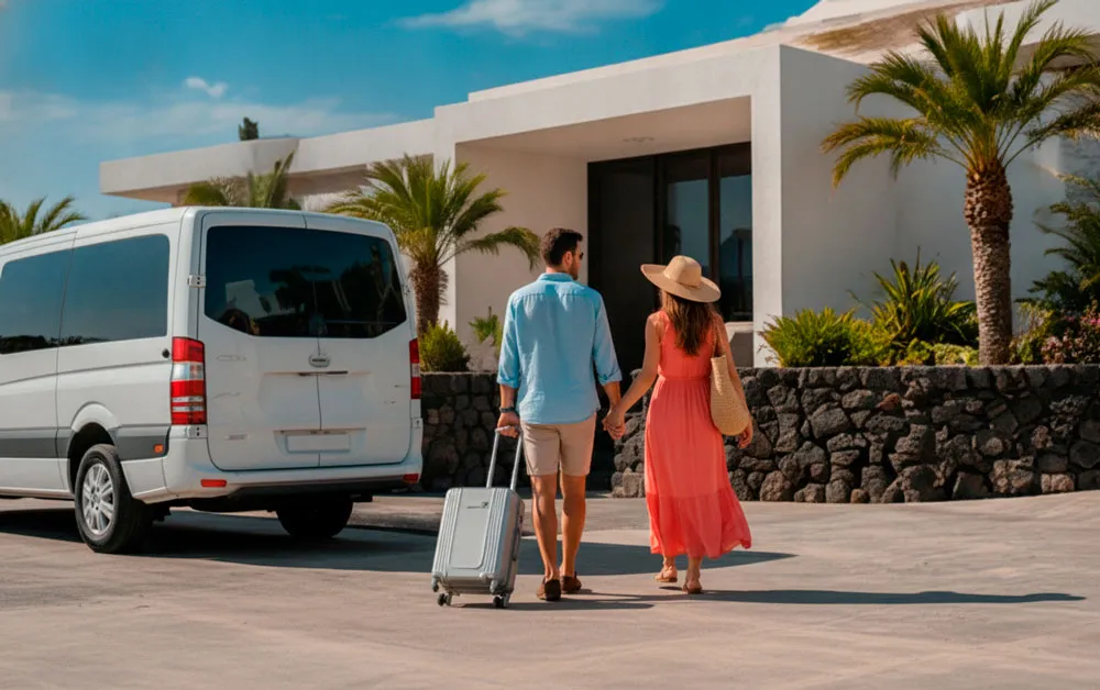 Private airport transfer in Lanzarote, zone 4 to 7